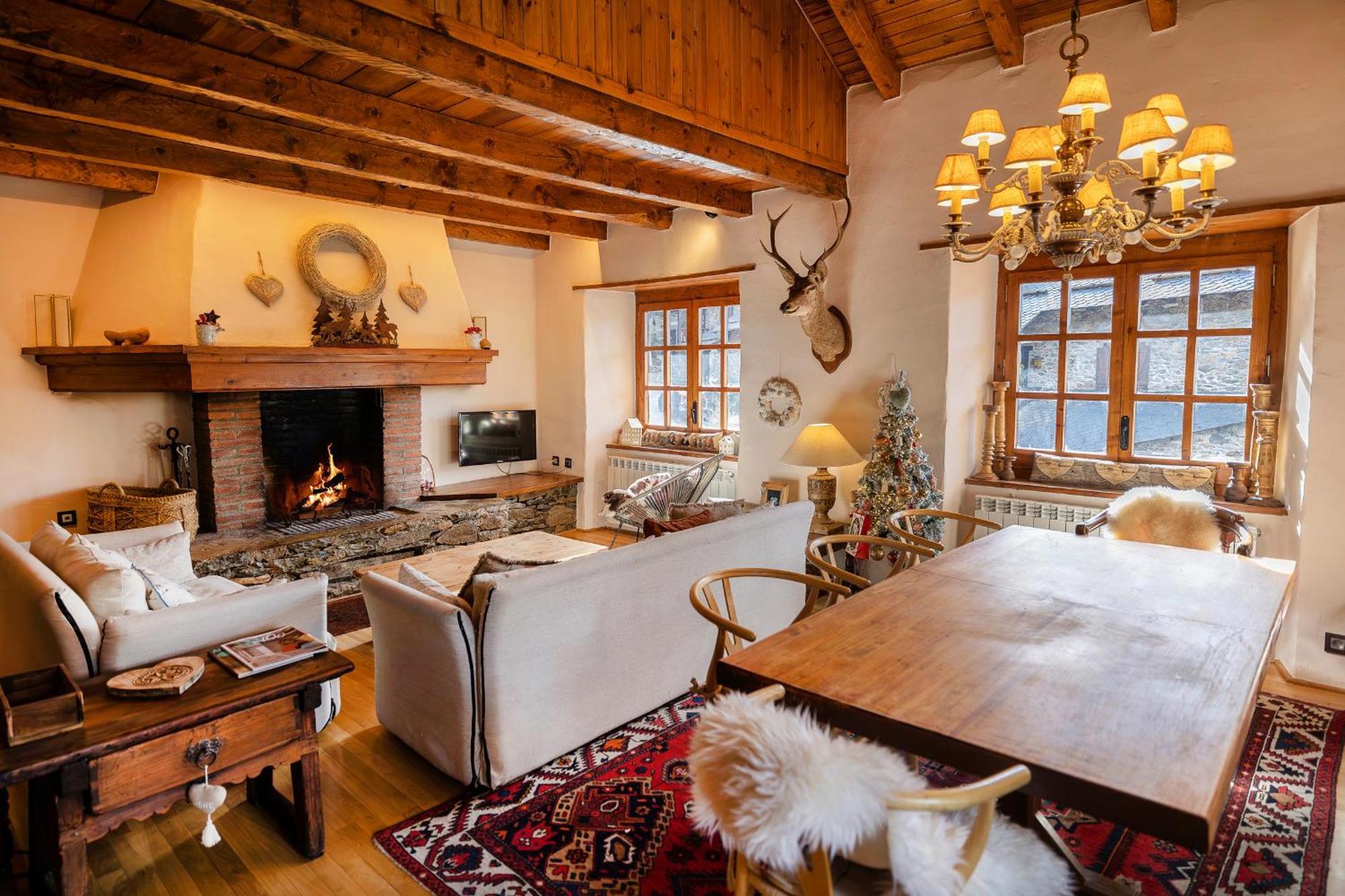 Pleta Ordino 51, Duplex Rustico Con Chimenea, Ordino, Zona Vallnord Buitenkant foto